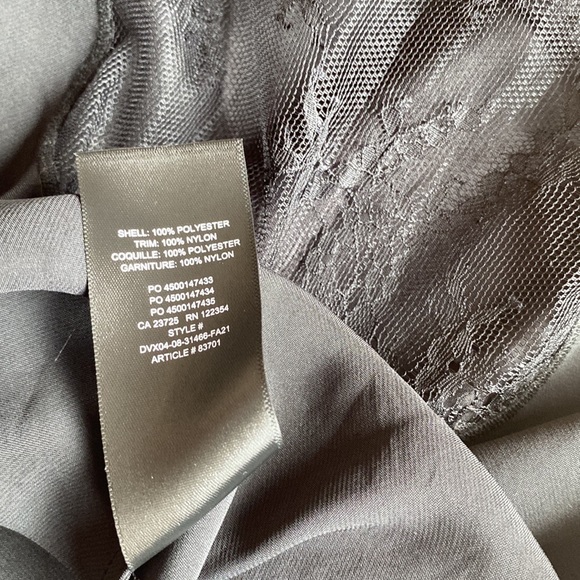 NWOT Wilfred Aritzia Only Slip dress with lace - Picture 3 of 6